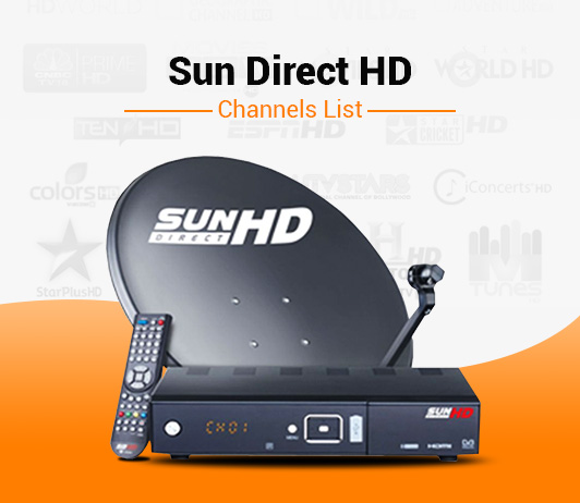 Sun Direct HD Channels List Sun Direct HD Channels List