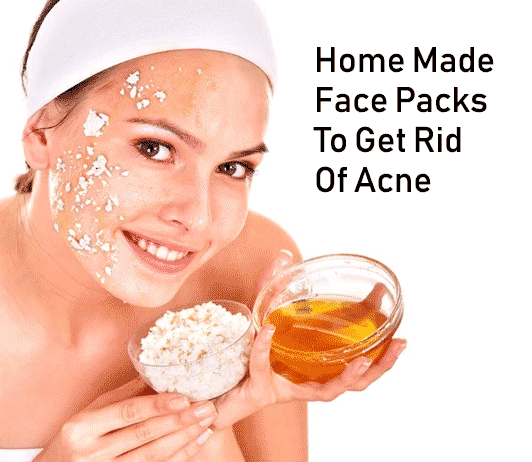 10 Homemade Face Packs To Get Rid of Acne 10 Homemade Face Packs To Get Rid of Acne