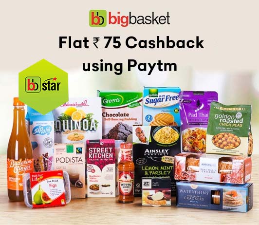 BigBasket BBInstant Paytm Offer BigBasket BBInstant Paytm Offer