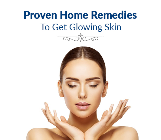 glowing skin