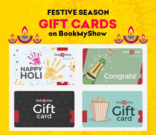 4 Festive Season Gift Cards on Bookmyshow