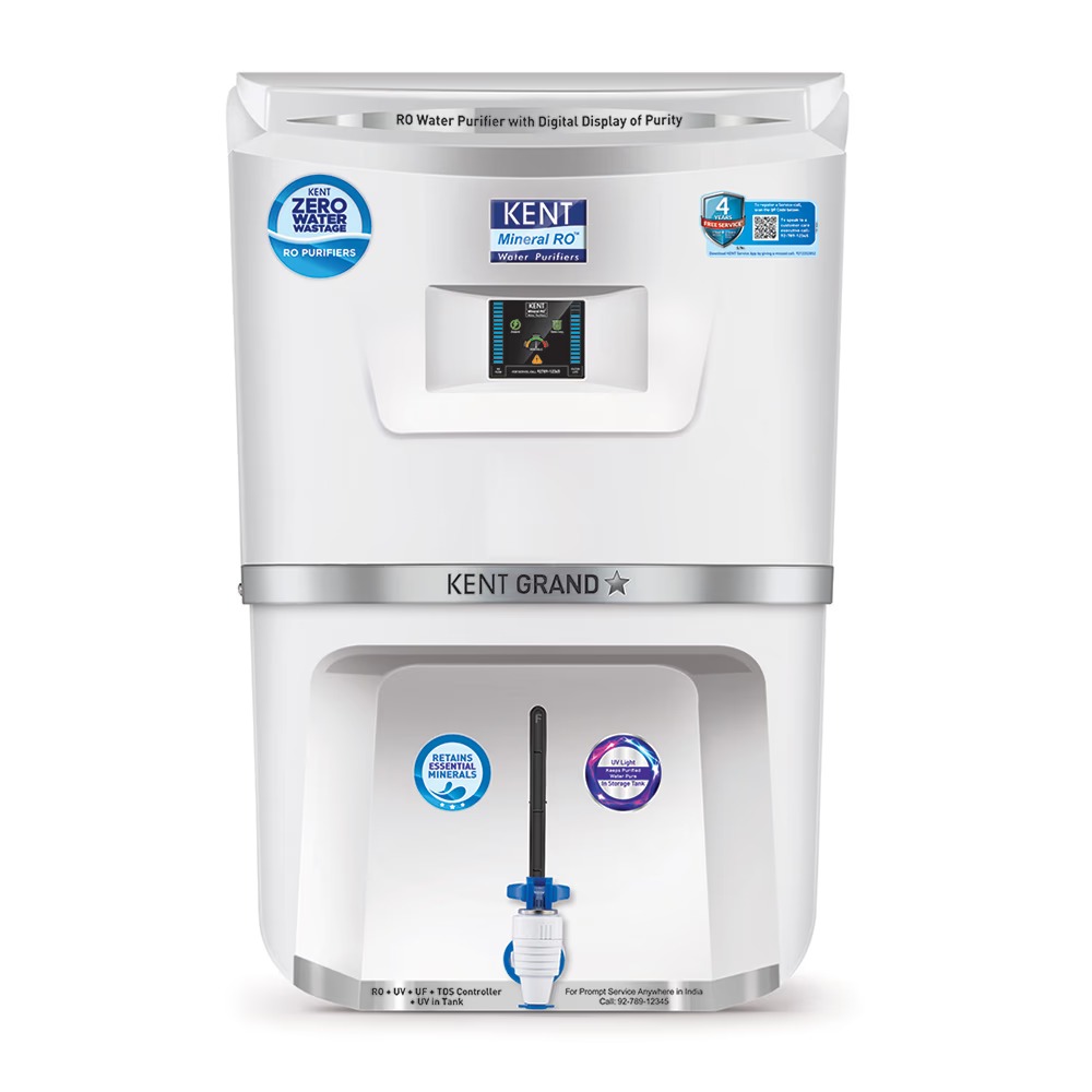 Kent Grand Plus Zww RO UV UF Tds 9L (white)