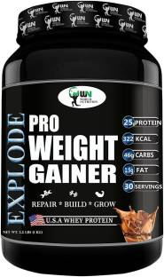 On weight gainer price
