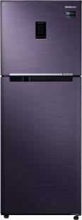 Samsung RT34M5538UT/HL 324 L 3 Star Frost Free Double Door Inverter Refrigerator, Pebble Blue Samsung RT34M5538UT/HL 324 L 3 Star Frost Free Double Door Inverter Refrigerator, Pebble Blue