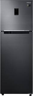 Samsung RT37M5538BS-HL 345 L 3 Star Frost Free Double Door Inverter Refrigerator, Black Inox Samsung RT37M5538BS-HL 345 L 3 Star Frost Free Double Door Inverter Refrigerator, Black Inox