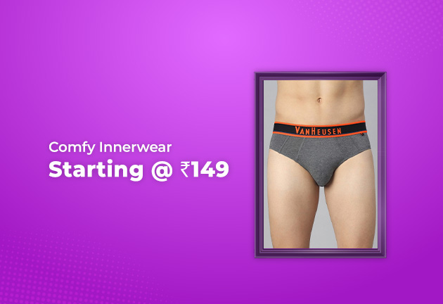 Comfy Innerwear Starting from Rs 149