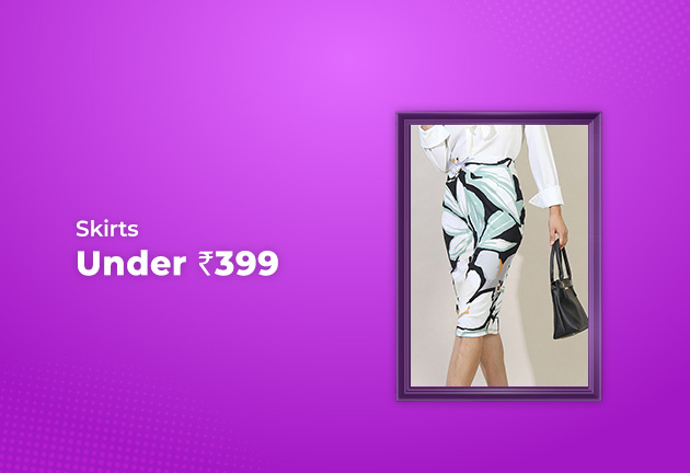 Skirts Under Rs 399 Only