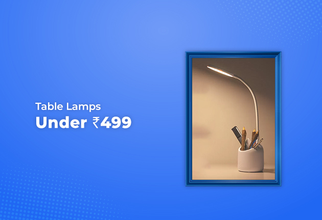Table Lamps Under Rs 499 Only