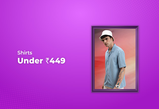 Shirts Under Rs 449