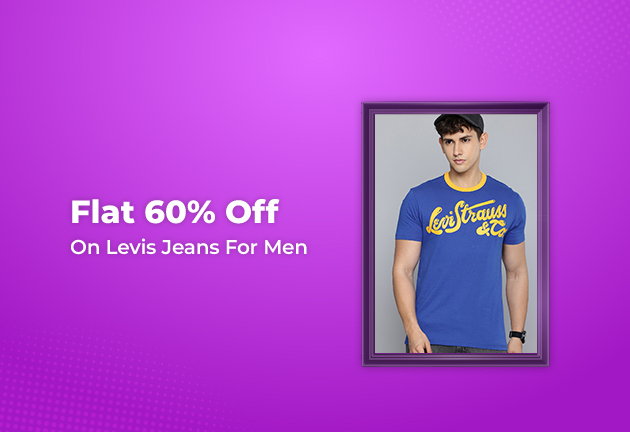 Flat 60% Off On Levis Jeans For Men