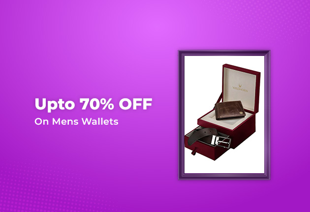 Upto 70% OFF On Mens Wallets