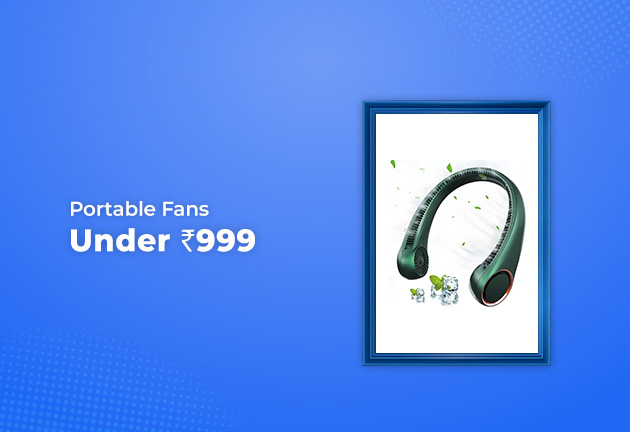 Portable Fans Under Rs 999