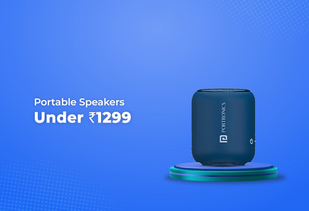 Portable Speakers Under Rs 1299
