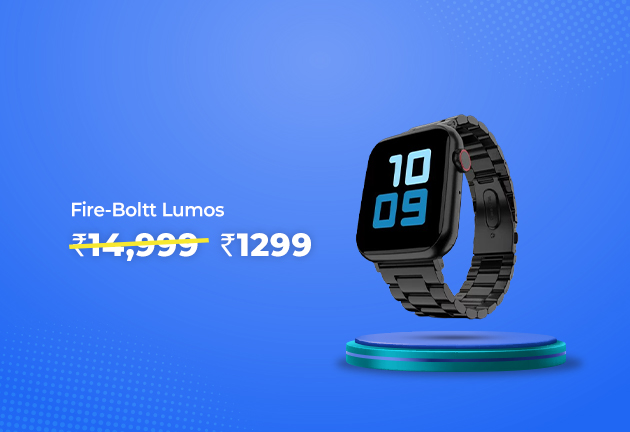 Fire-Boltt Lumos 48.5mm @ Rs 1299 Worth Rs 14,999