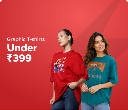 Graphic T-shirts Under Rs 399