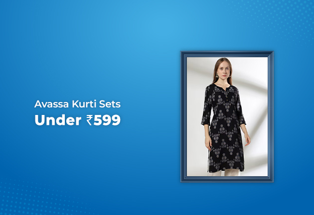 Avassa Kurti Sets Under Rs 599 Only