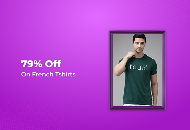 79% Off On French Tshirts