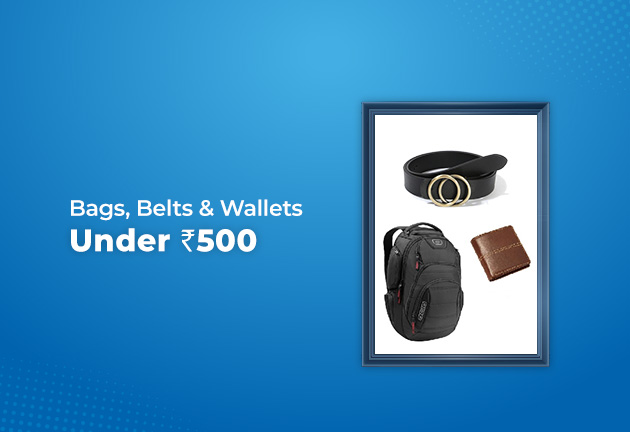 Bags, Belts & Wallets Under Rs 500