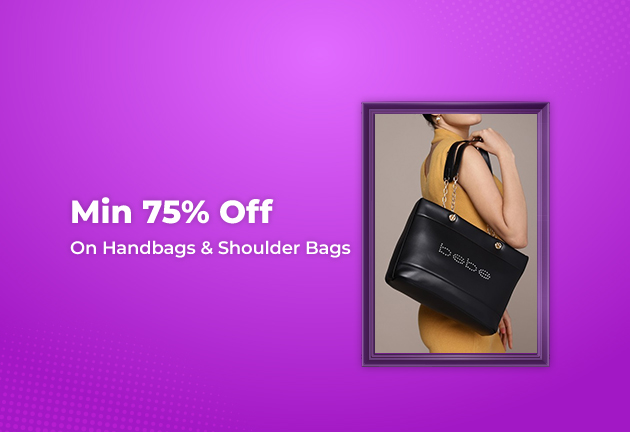Minimum 75% Off On Handbags & Shoulder Bags