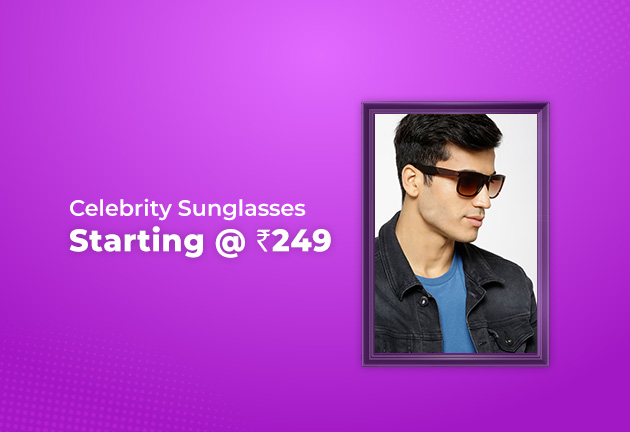 Celebrity Sunglasses Starting @ Rs 249