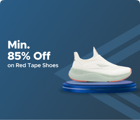 Min 85% Off on Red Tape Shoes