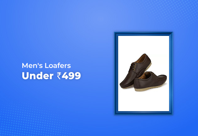 Men's Loafers Under Rs 499