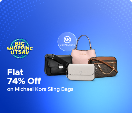 Flat 74% Off on Michael Kors Sling Bags Flipkart