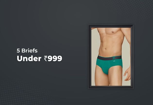 5 Briefs @ Rs 999