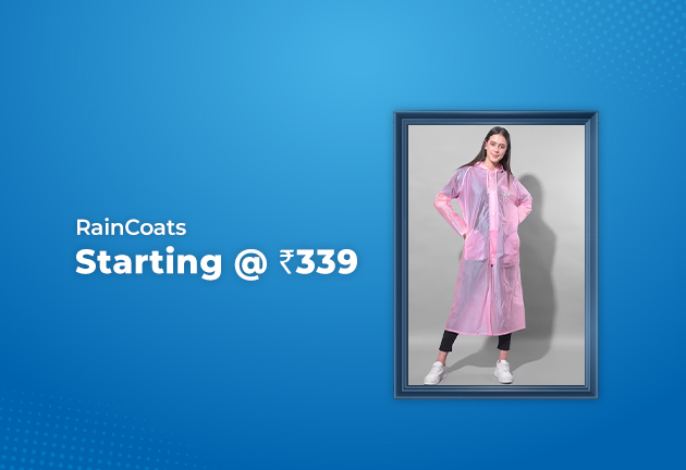 RainCoats Starting @ Rs 339 Only