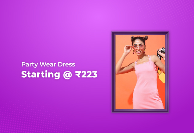 Party Wear Dress Starting @ Rs 223
