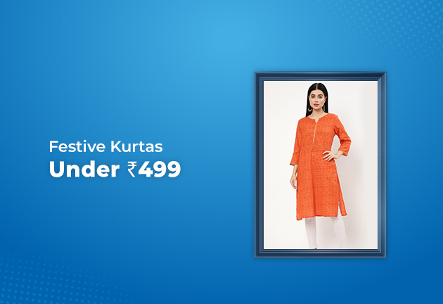 Festive Kurtas Under Rs 499