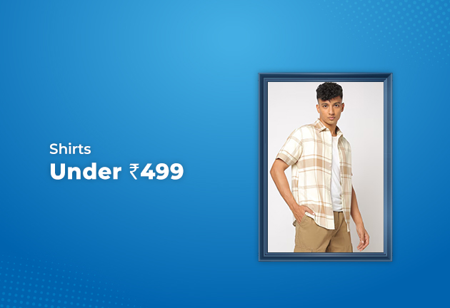 Shirts Under Rs 499 Only