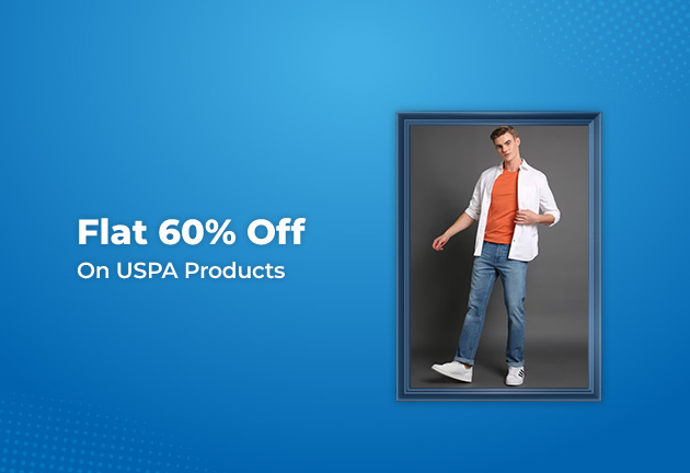 Flat 60% Off on USPA Products