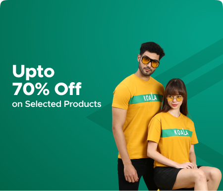 Get Upto 70% Off On Selected Products