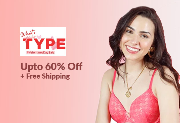 Valentines Day Sale: Upto 60% Off + Free Shipping