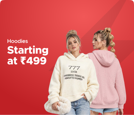 Hoodies Starting at Rs 499