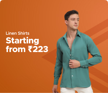 Linen Shirts Starting from Rs 223