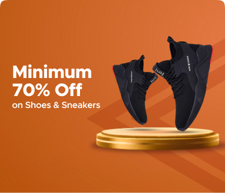 Minimum 70% OFF On Shoes & Sneakers