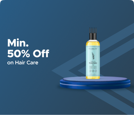 Min 50% Off on Hair Care
