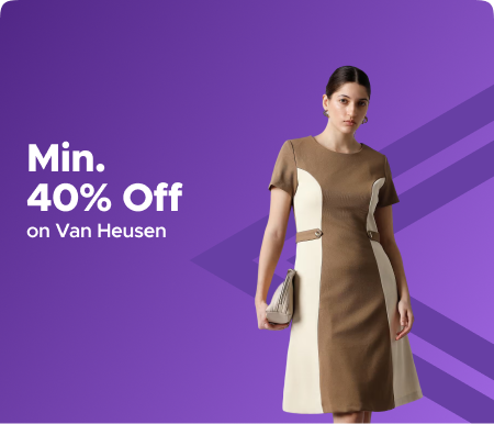 Minimum 40% Off On Van Heusen Products