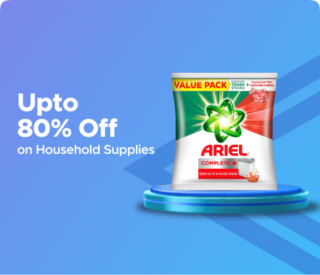 Upto 80% Off on Household Supplies