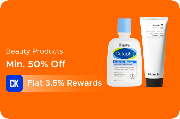 Amazon: Minimum 50% off on Beauty Products + Flat 3.5% Rewards