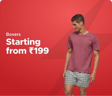 Boxers Starting from Rs 199