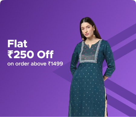 Flat Rs 250 Off on orders above Rs 1499