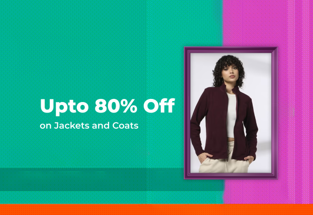 Upto 80% Off on Jackets and Coats