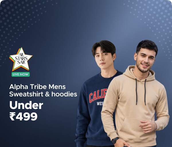 Alpha Tribe Mens Sweatshirt & hoodies Under Rs 499