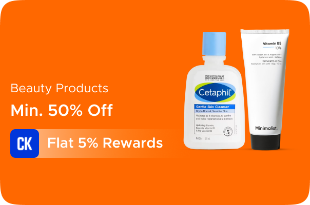 Amazon: Minimum 50% off on Beauty Products + Flat 5% Rewards