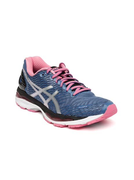  ASICS Women Blue Running Shoes