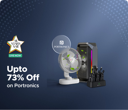Upto 73% Off on Portronics