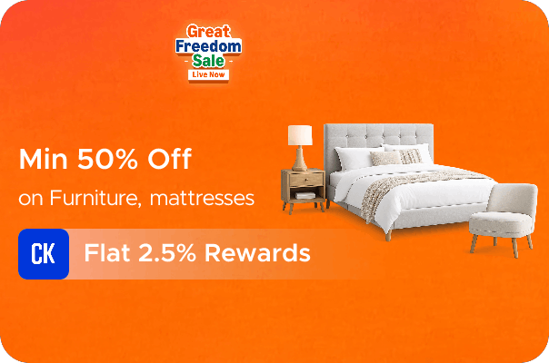 Amazon: Minimum 50% Off on Furniture + Flat 2.5% Rewards